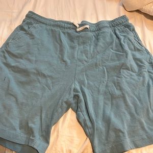 blue shorts size L